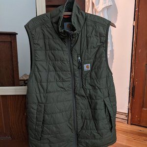 Medium Olive Green Carhartt Vest